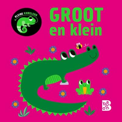Kleine kameleon: Groot en klein - Kartonboek