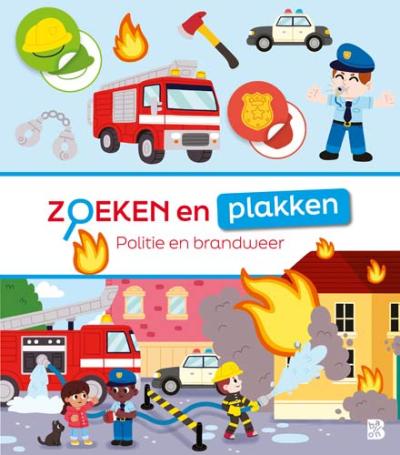 Zoeken en plakken: Politie en brandweerSoftcover