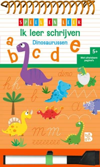 Ik leer schrijven DinosaurussenSpiraalboek