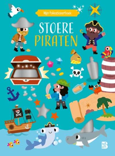 Mijn foliestickerboek: Stoere piratenSoftcover