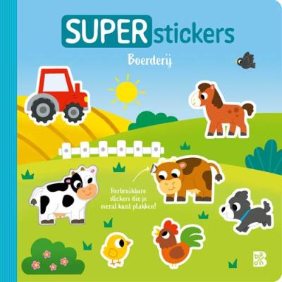 Superstickers: BoerderijKartonboek