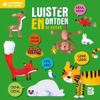 Luister en ontdek: De natuur - Kartonboek