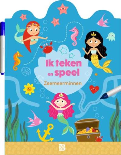 Ik teken en speel: zeemeerminnenSoftcover