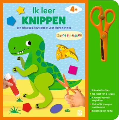 Ik leer knippen DinosaurussenSoftcover