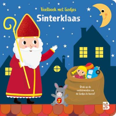 Voelboek met liedjes SinterklaasKartonboek