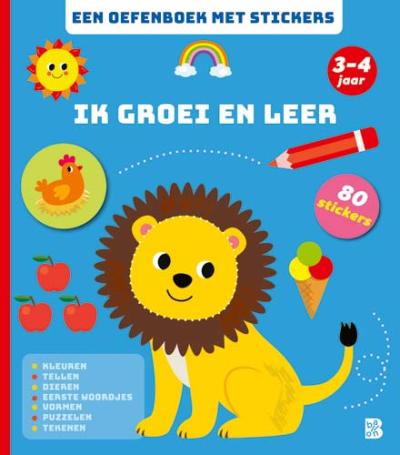 Ik groei en leer 3-4 jaarSoftcover
