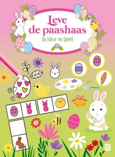 Ik kleur en speel – Leve de paashaas - Softcover