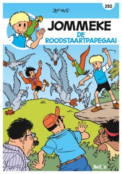 292 De roodstaartpapegaai - Softcover