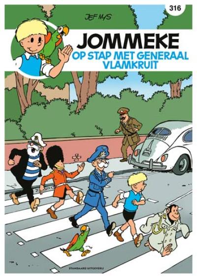 316 Op stap met generaal vlamkruit - Softcover